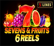 Sevens & Fruits: 6 reels